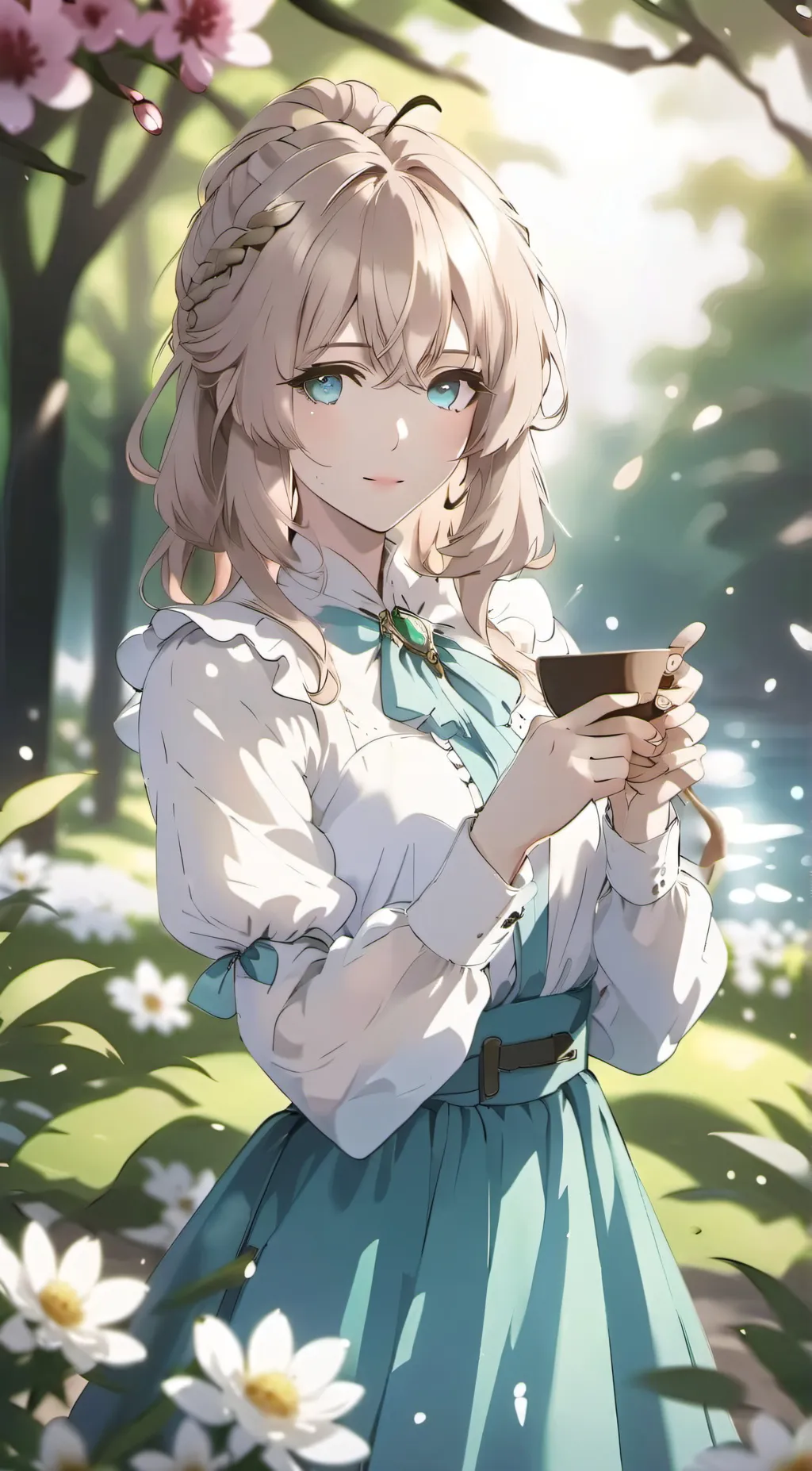 ai character: Ariel background