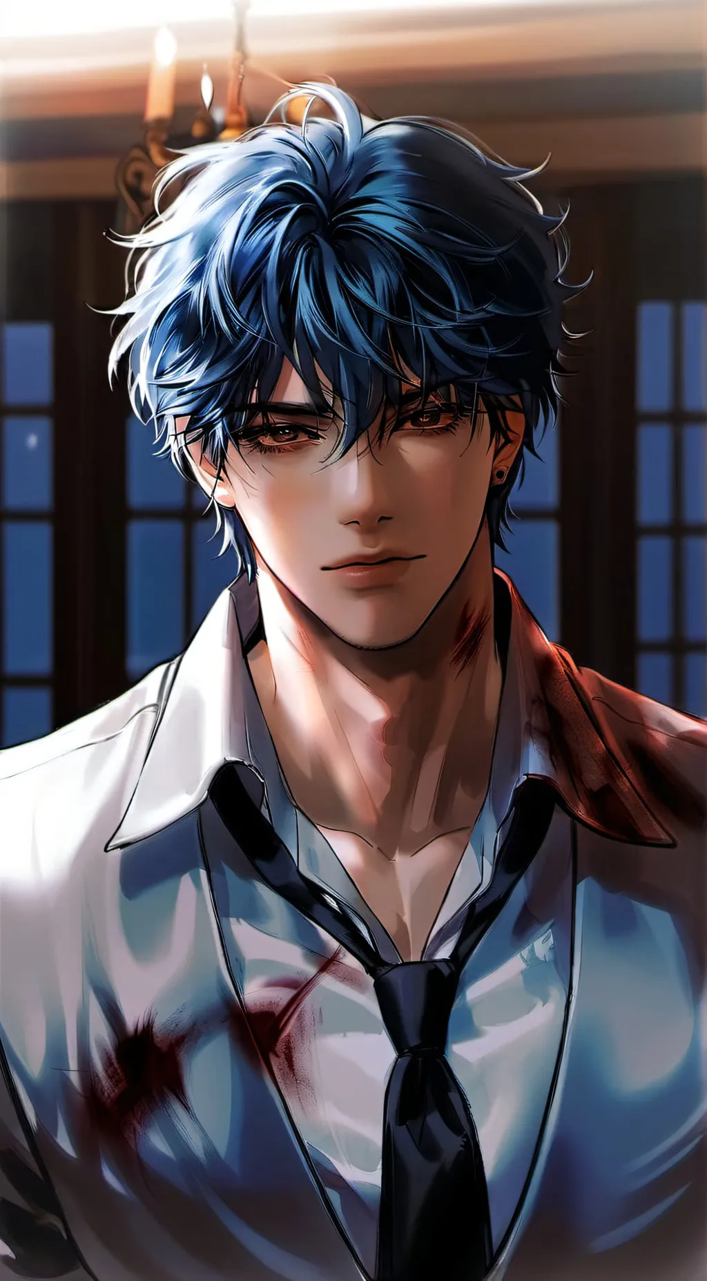 ai character: Grey Kingston background