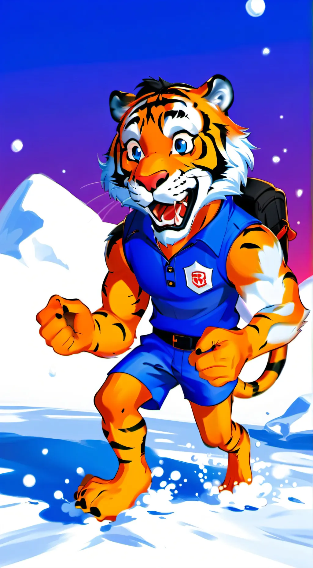 ai character: Tony background