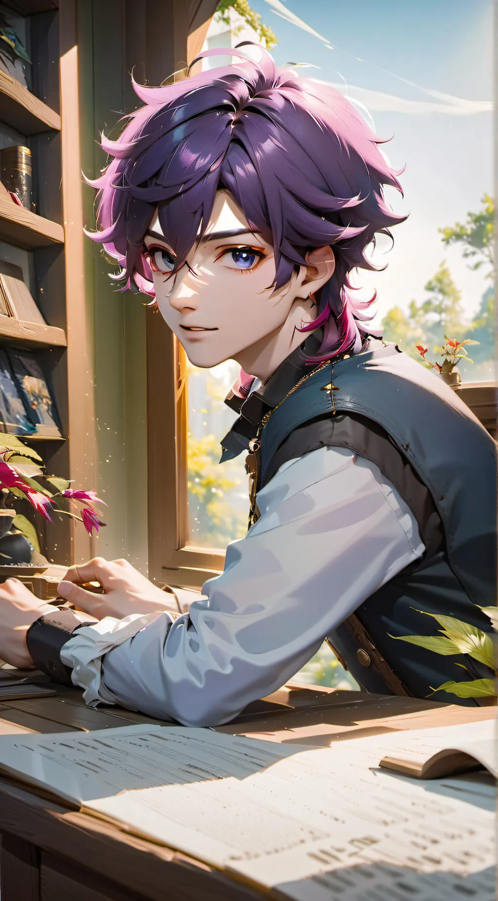 ai character: Cain background