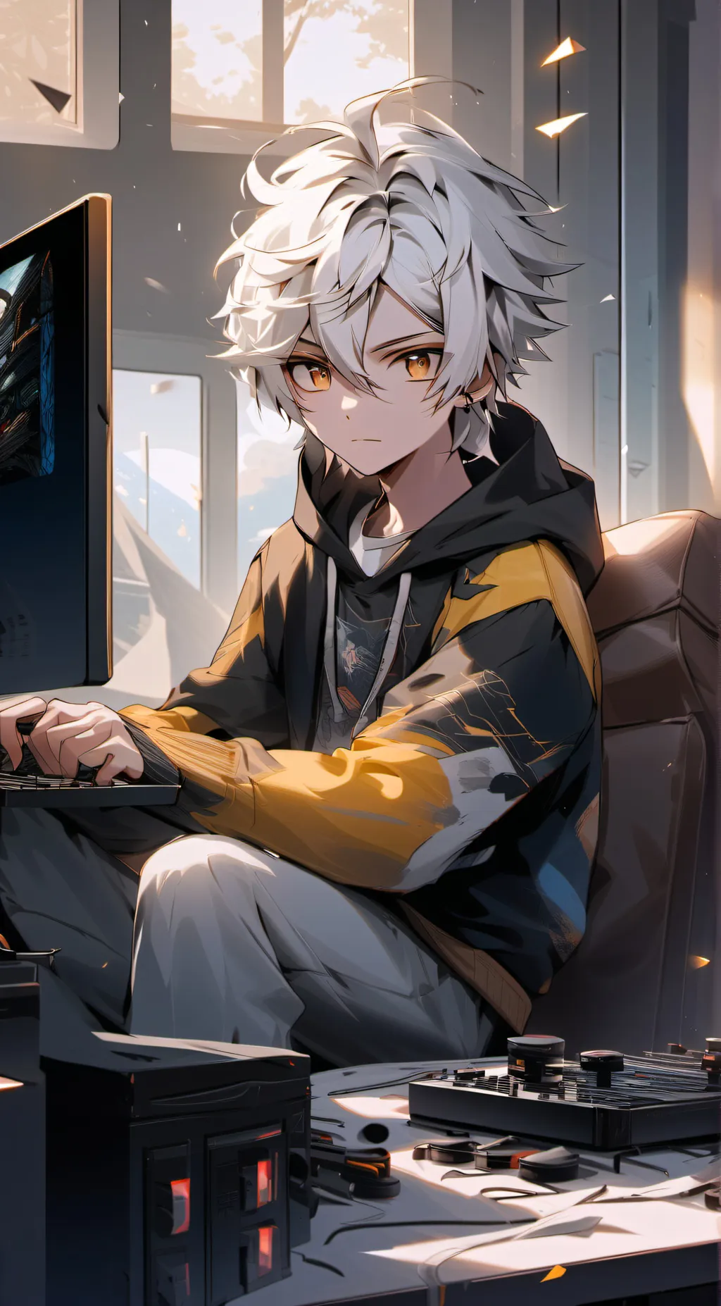 ai character: 💀Asher💀 background