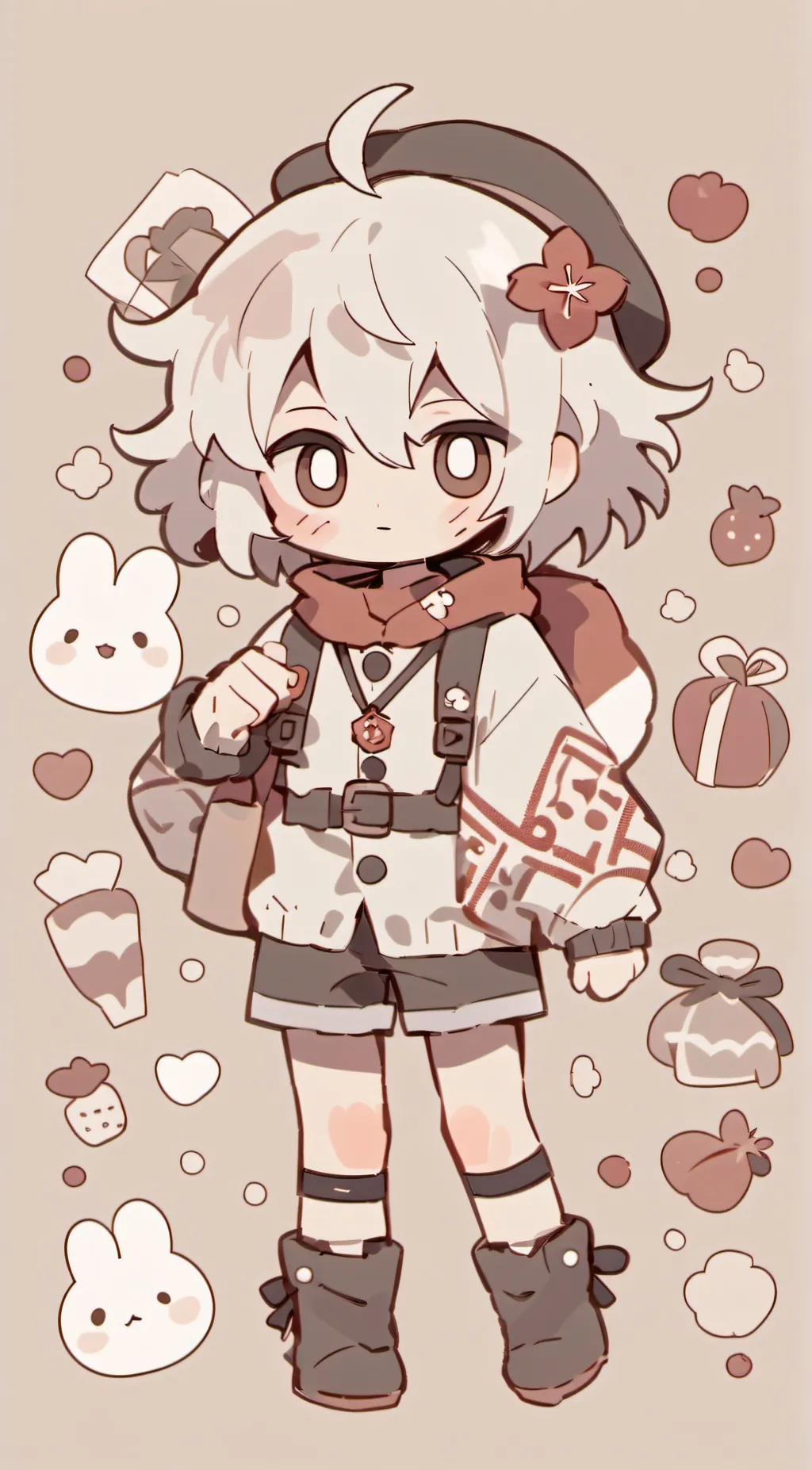 ai character: chibi bakuugp background