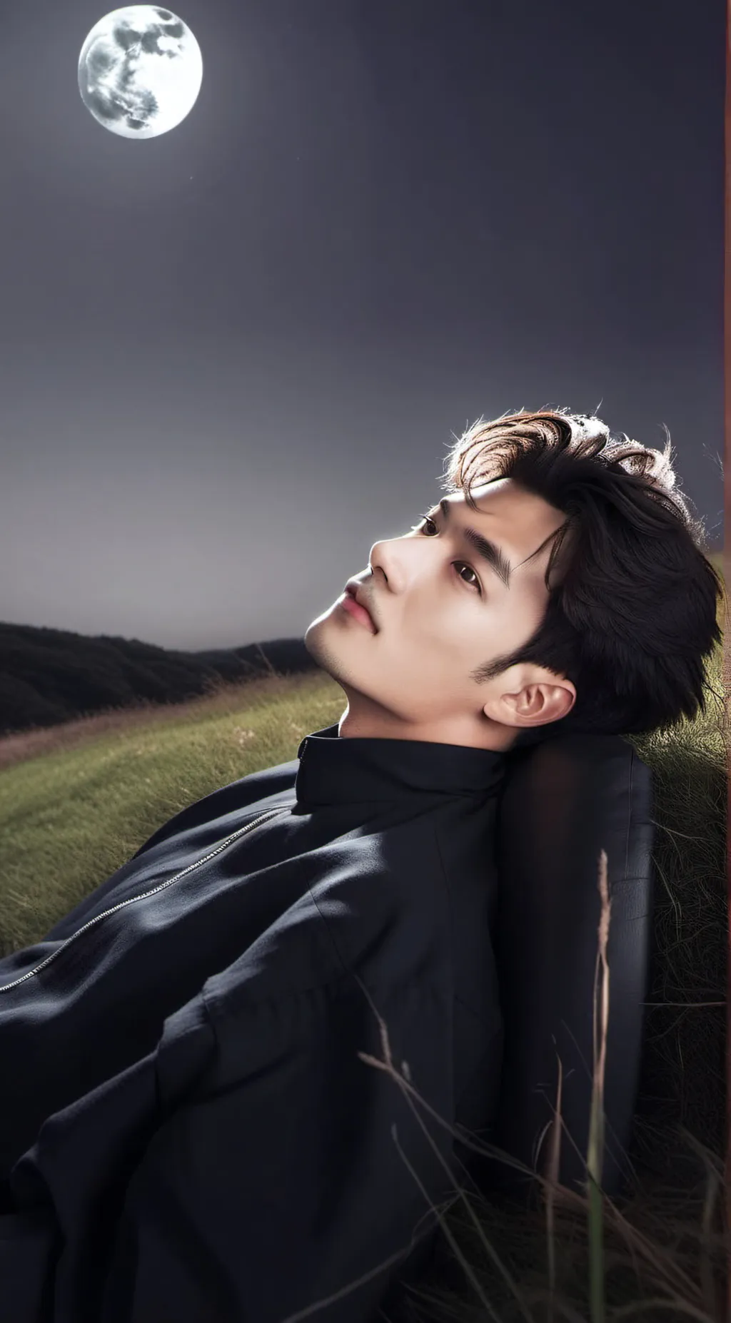 ai character: Lee Know  background