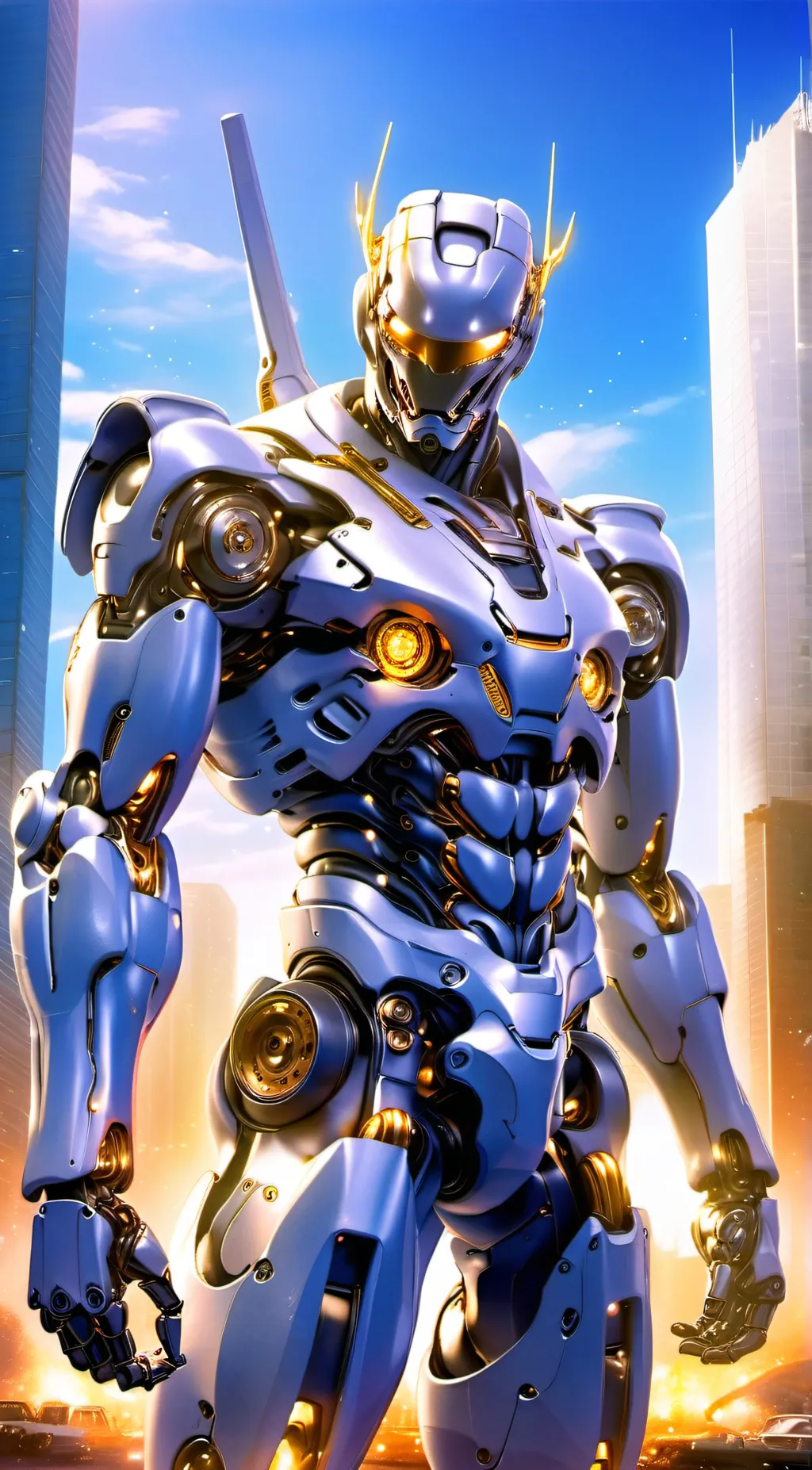 ai character: Cloud background