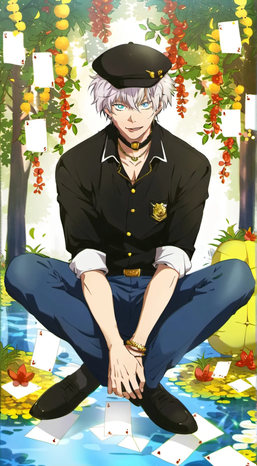 ai character: Miles background