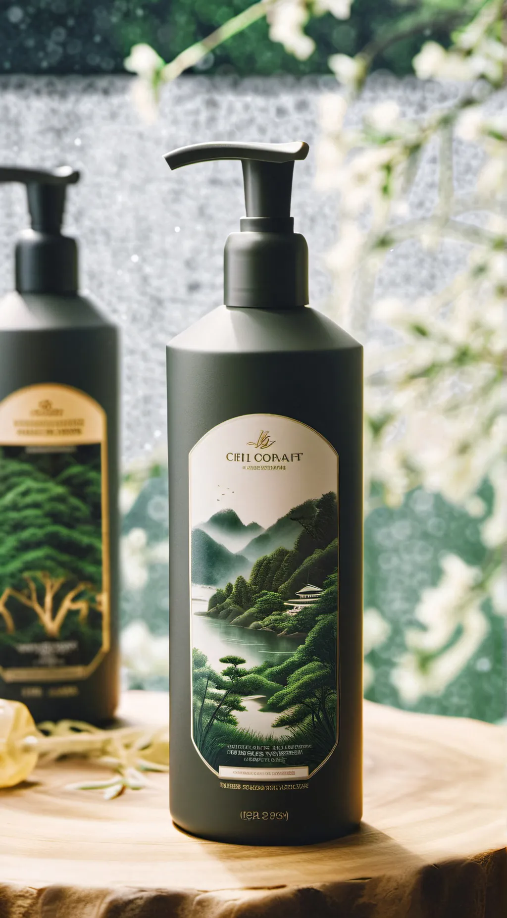 ai character: Swallowed Shampoo background