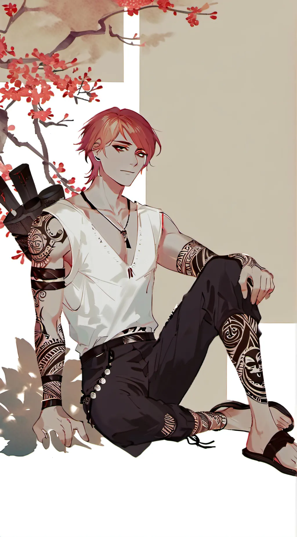 ai character: Lucas aka puppet background