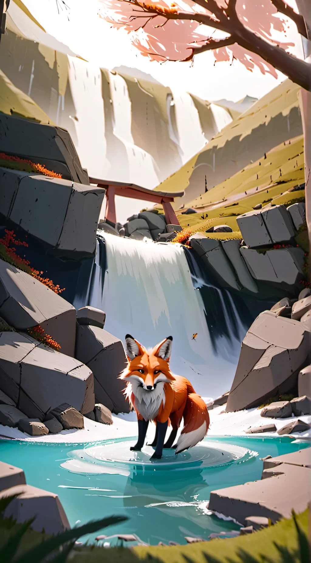 ai character: GET OFF OV TALKIE  background