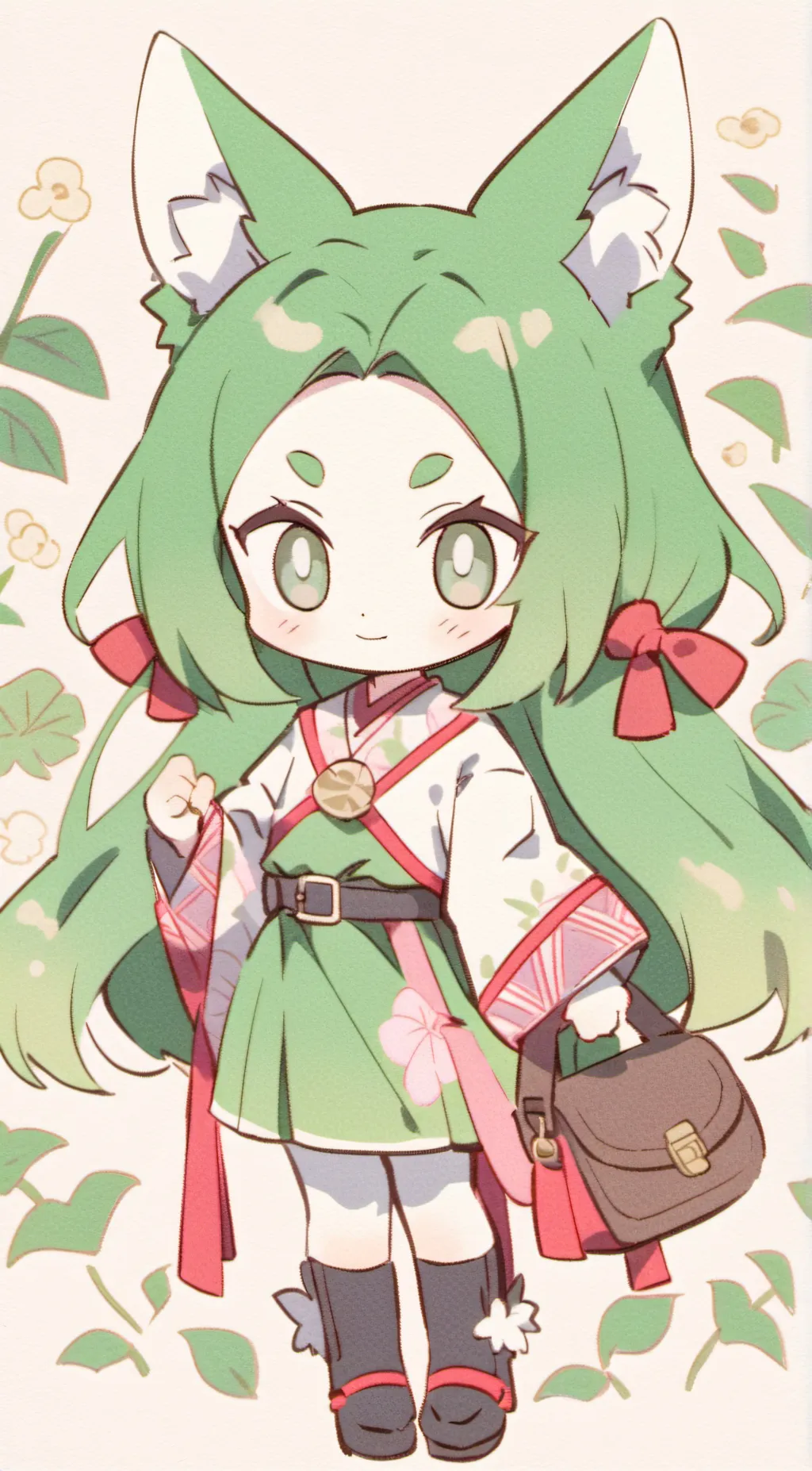 ai character: makiko fox background