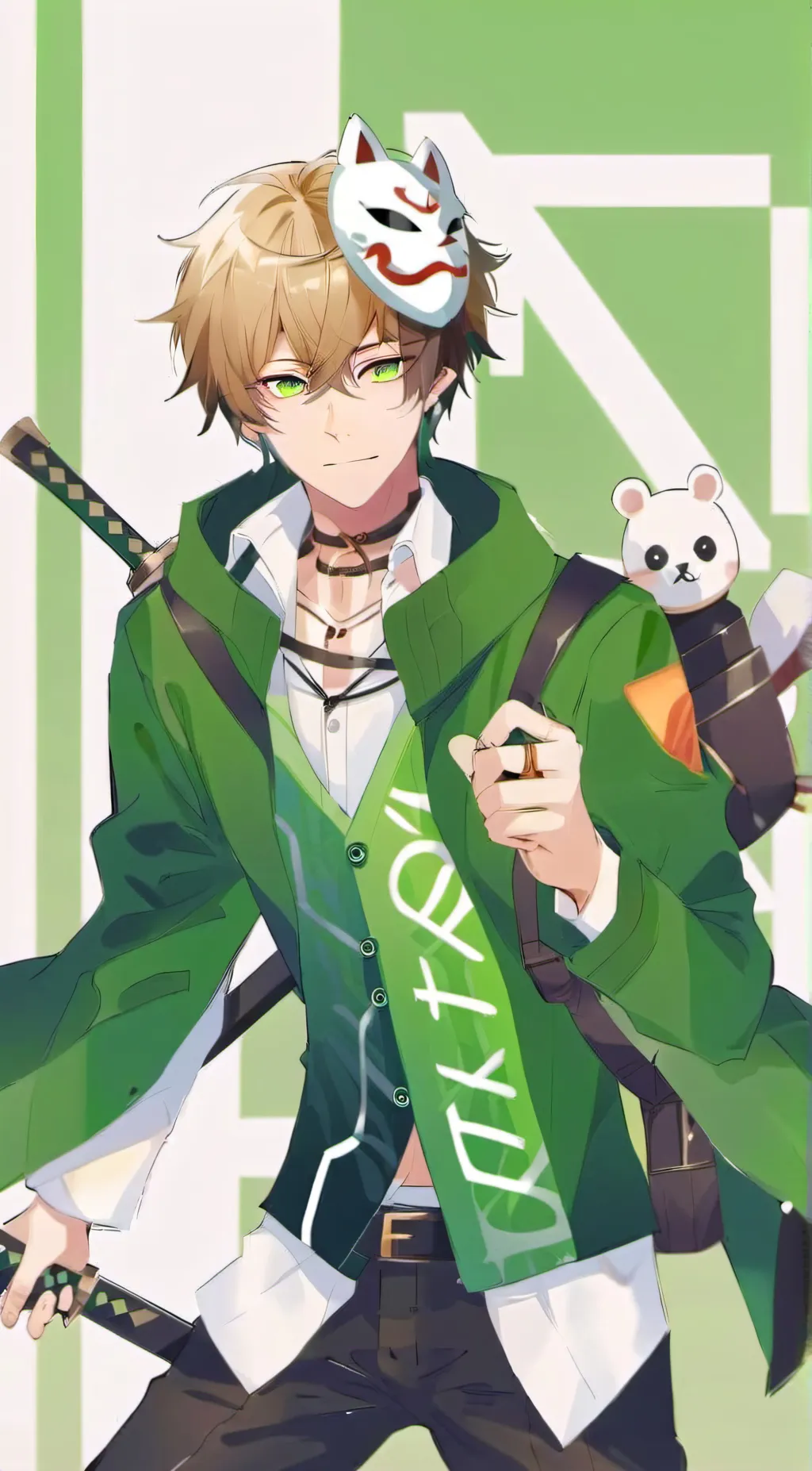 ai character: bad boy background