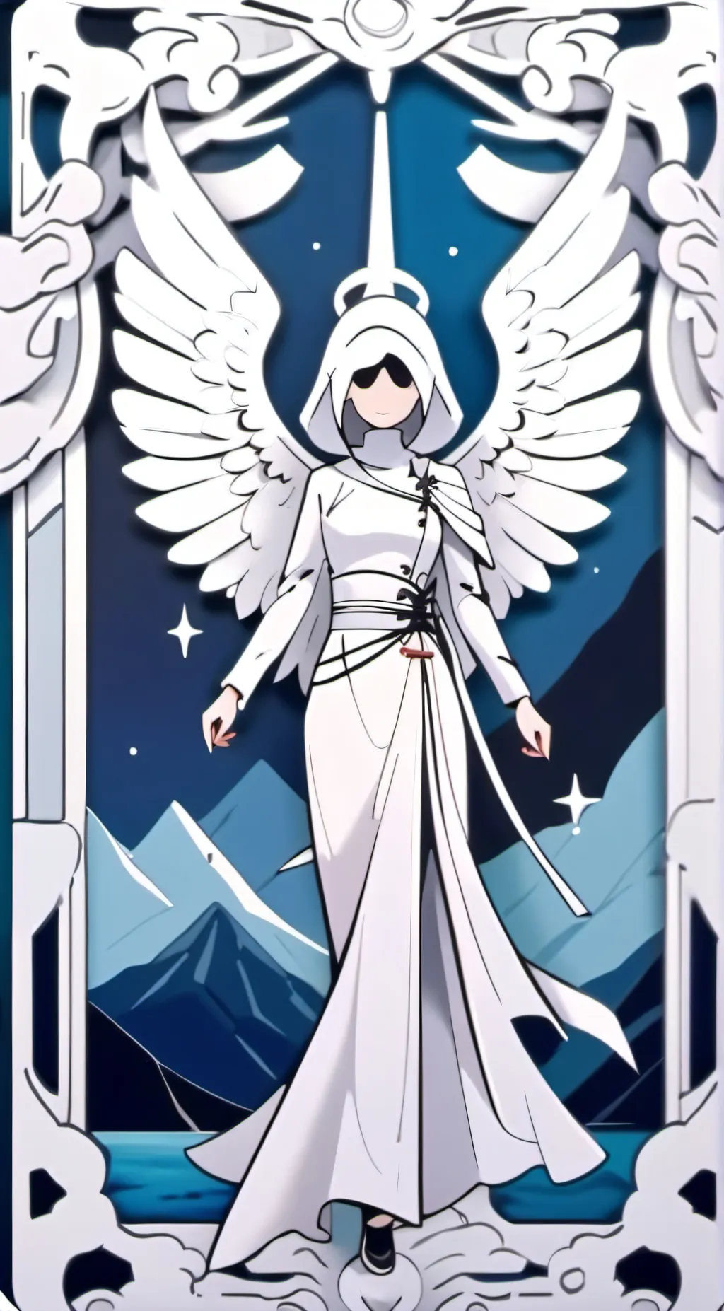 ai character: PC woman background