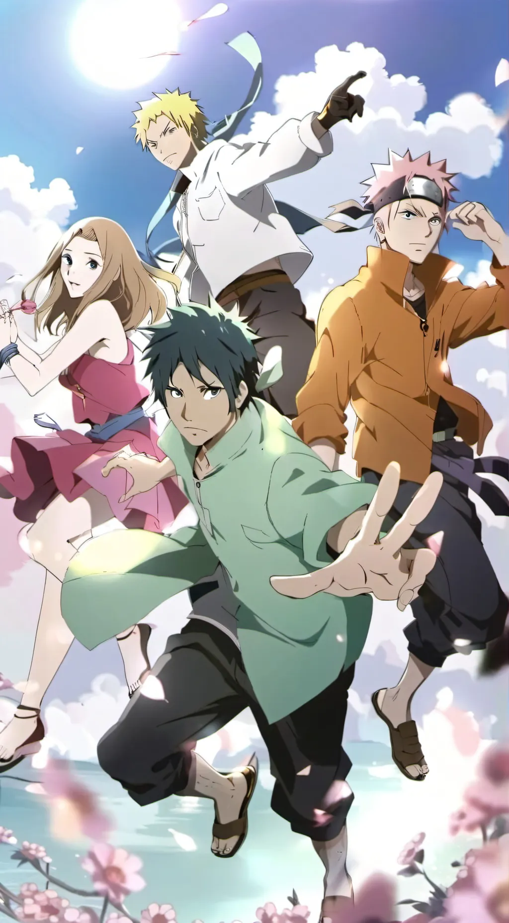 ai character: team 7 background