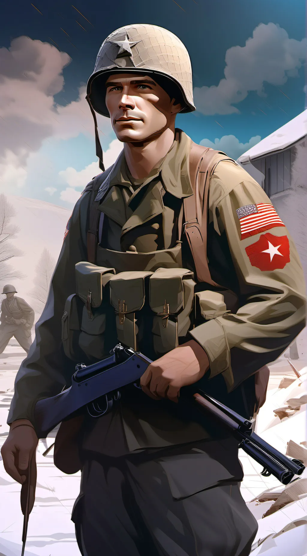 ai character: Sgt Tommy background