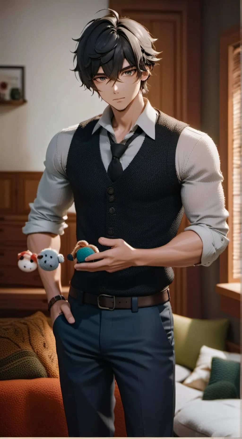 ai character: Brian background