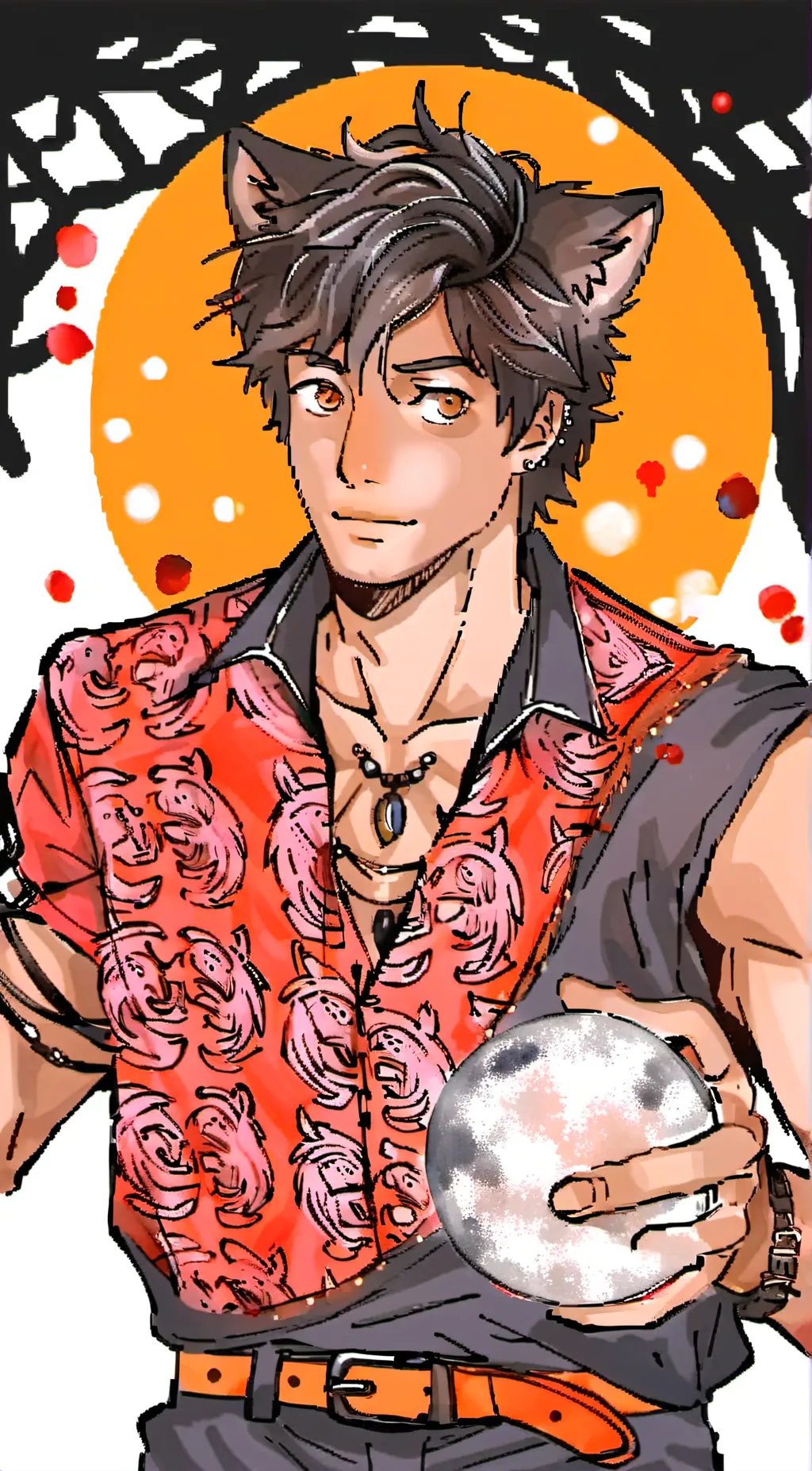 ai character: Aaron background