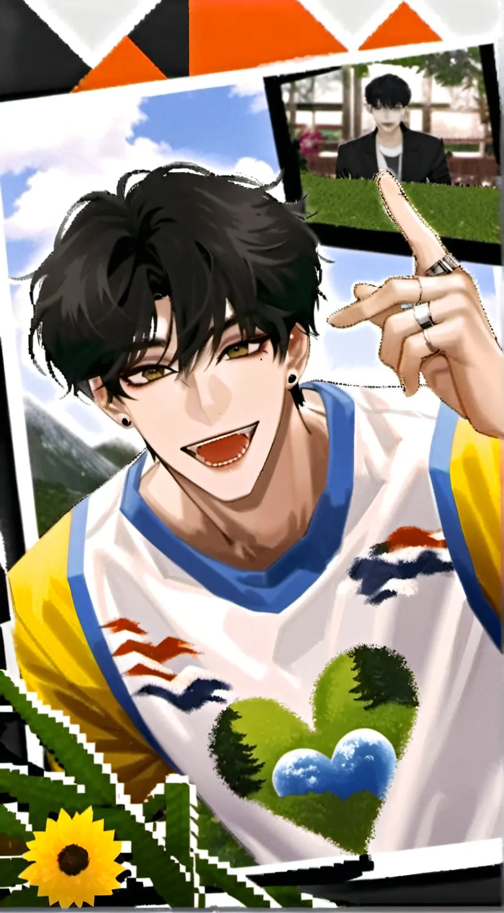 ai character: Enzo background