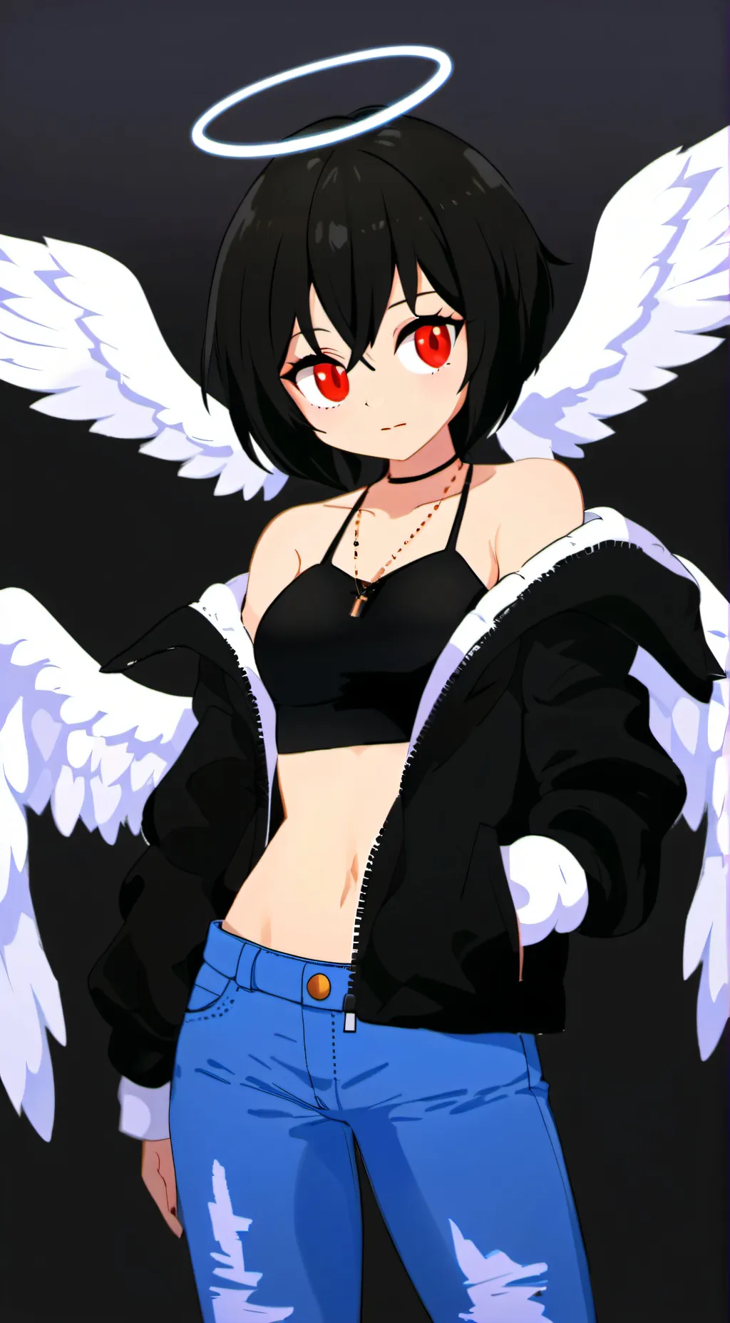 ai character: L×M×A background