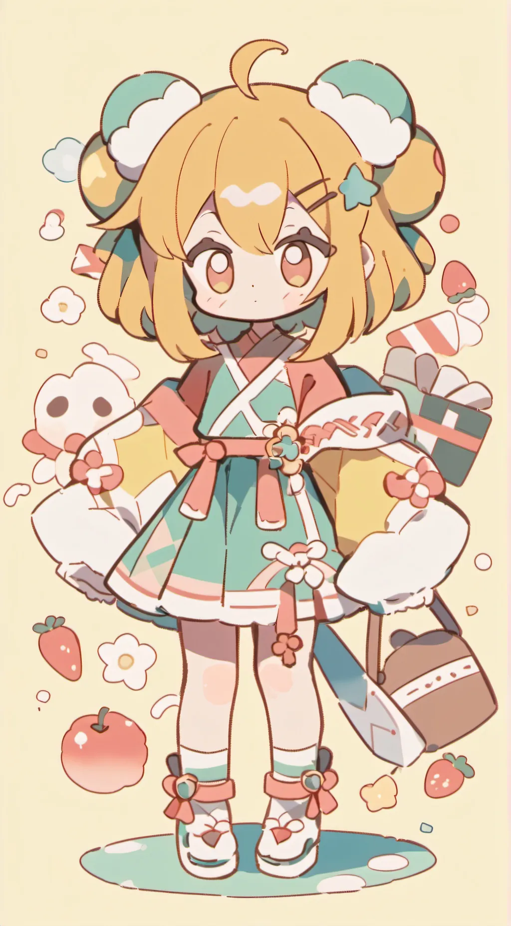 ai character: Crystal  background