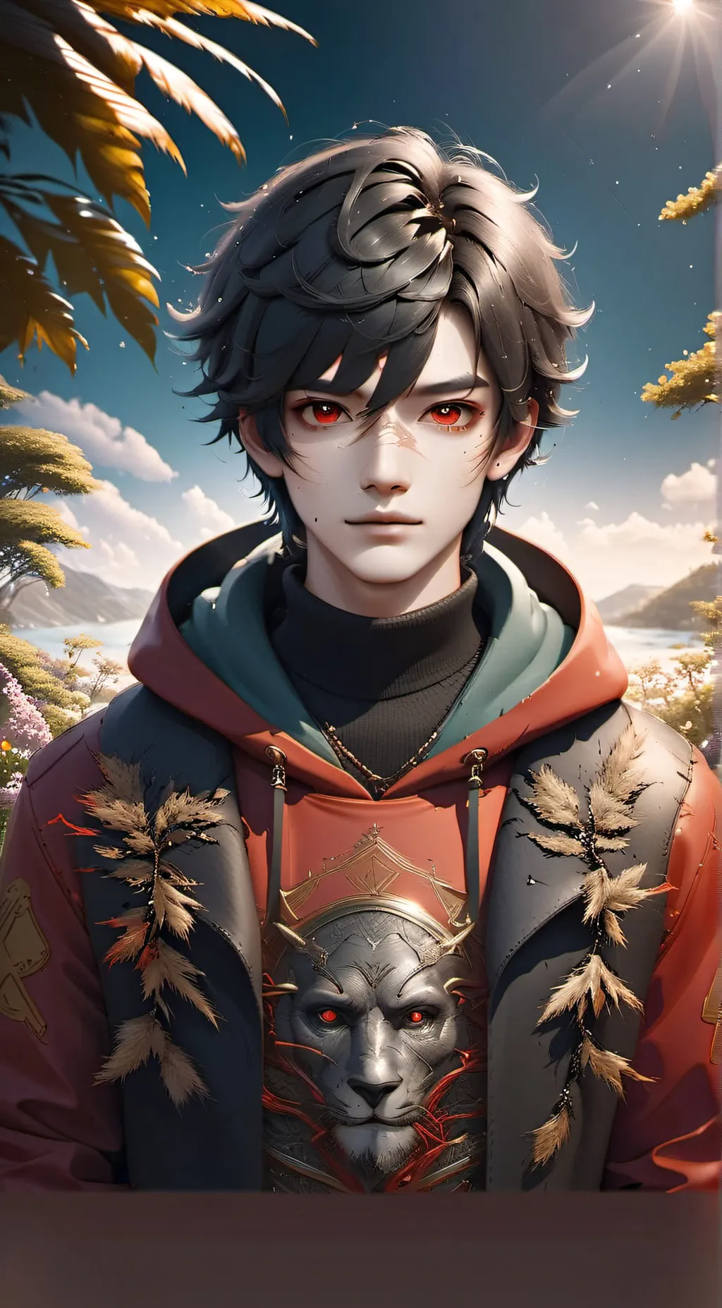 ai character: Max background