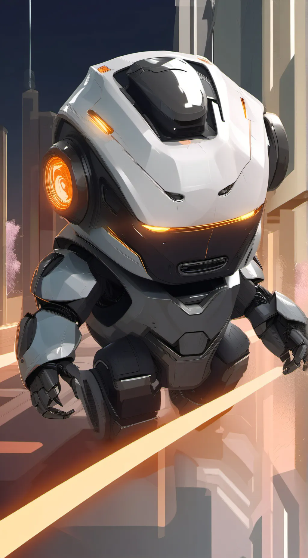 ai character: Made this for fun background