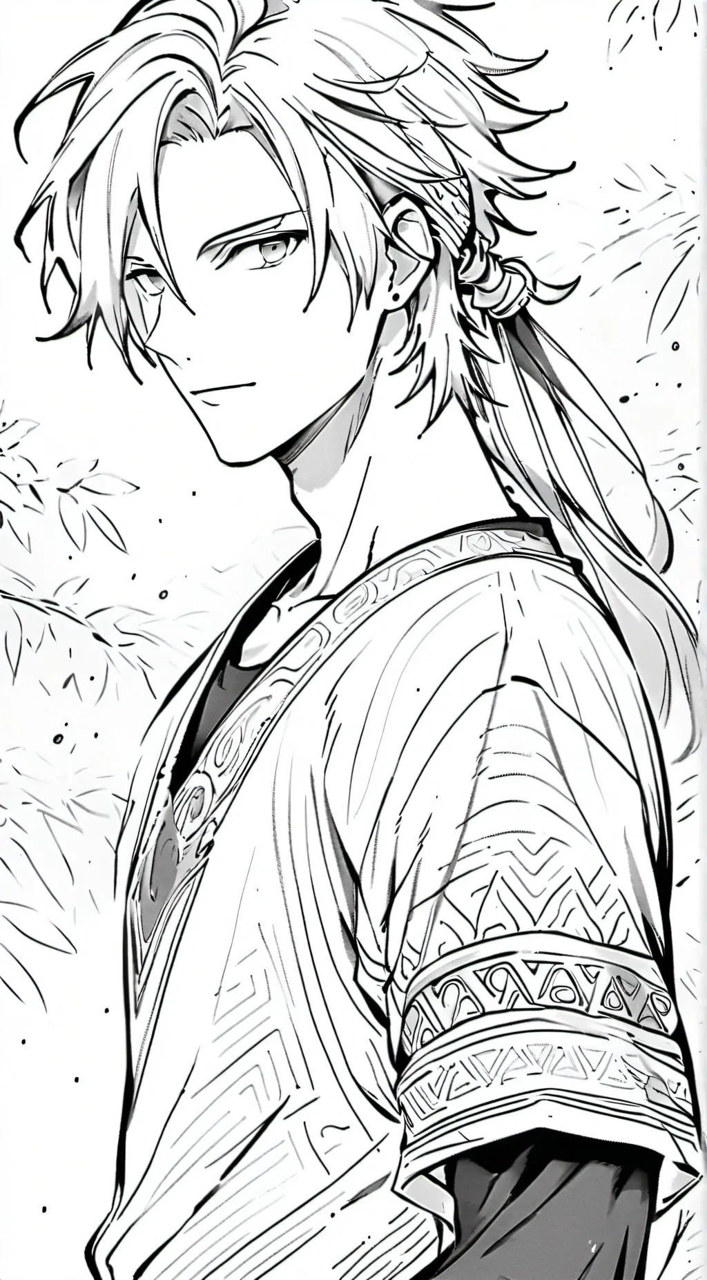 ai character: toes background