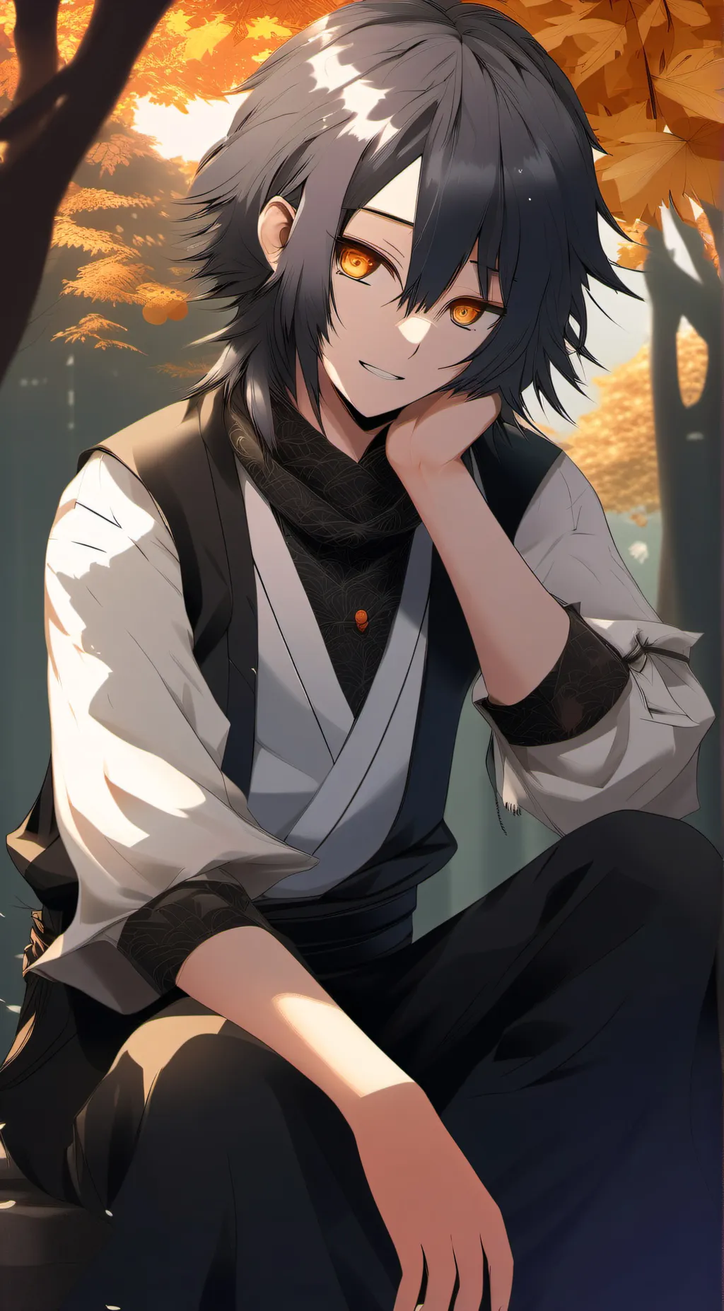 ai character: obonai iguro background