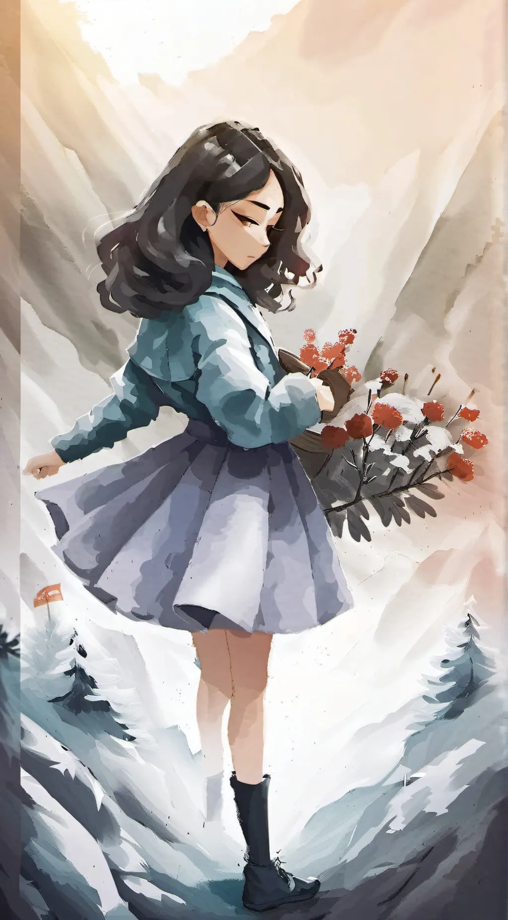 ai character: Sophie  background