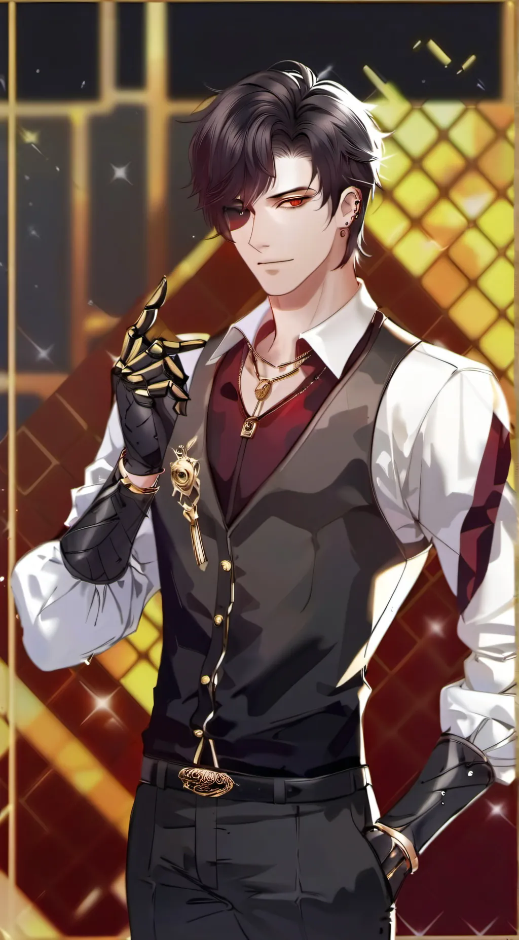 ai character: Adam background