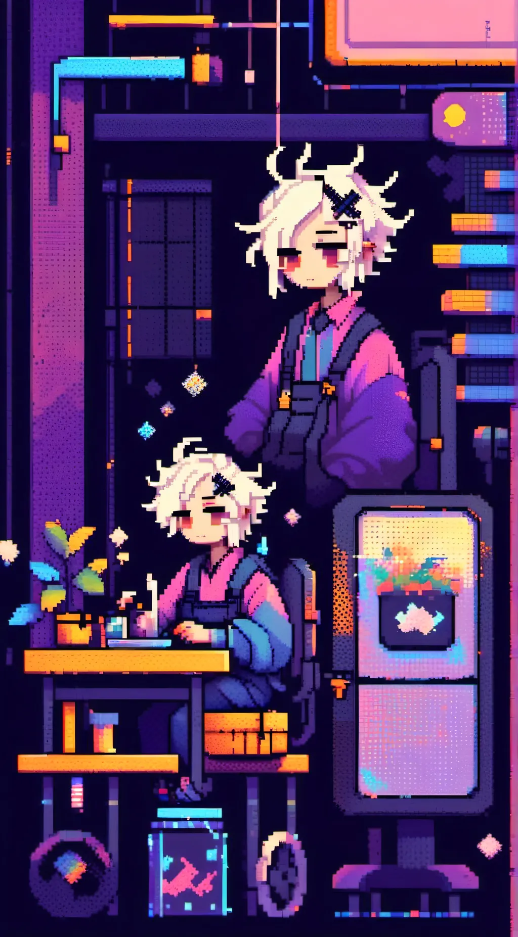 ai character: baggy background