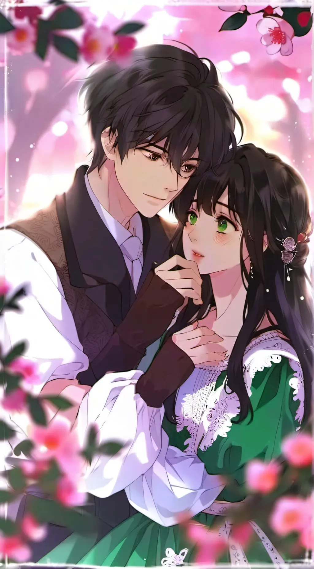 ai character: Luke and Layla background