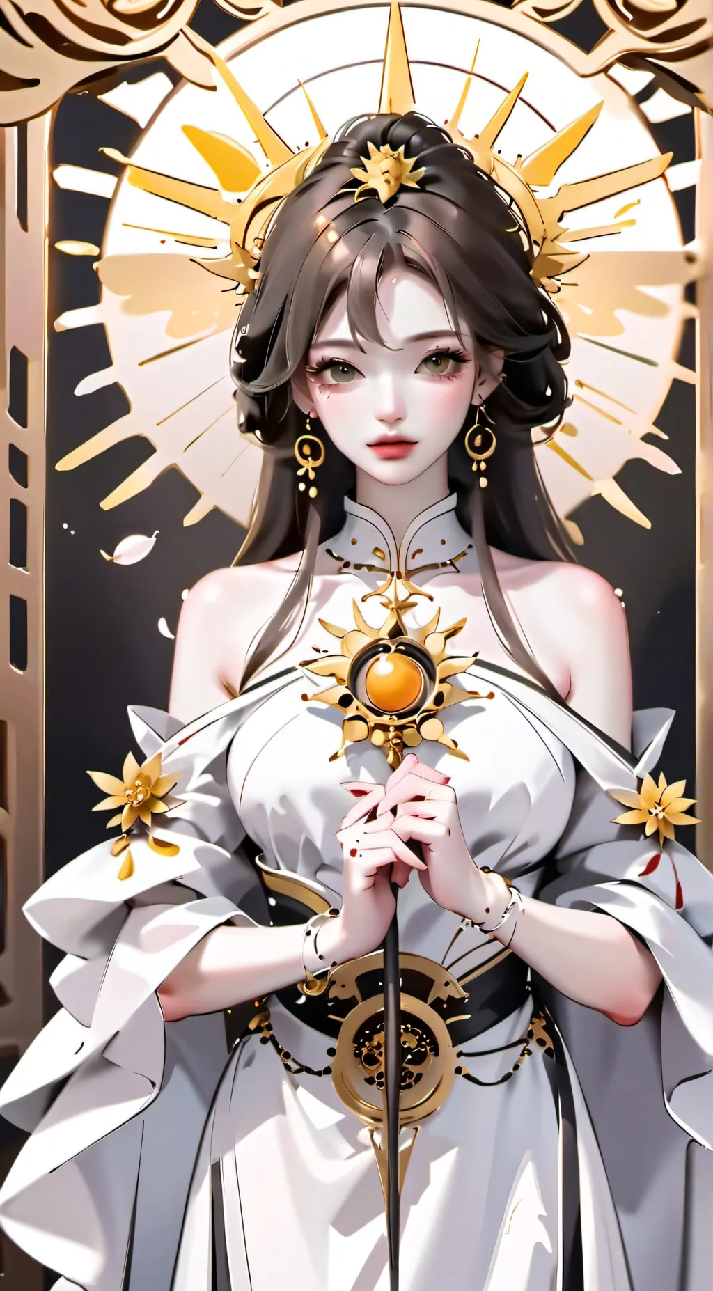 ai character: Ashley background