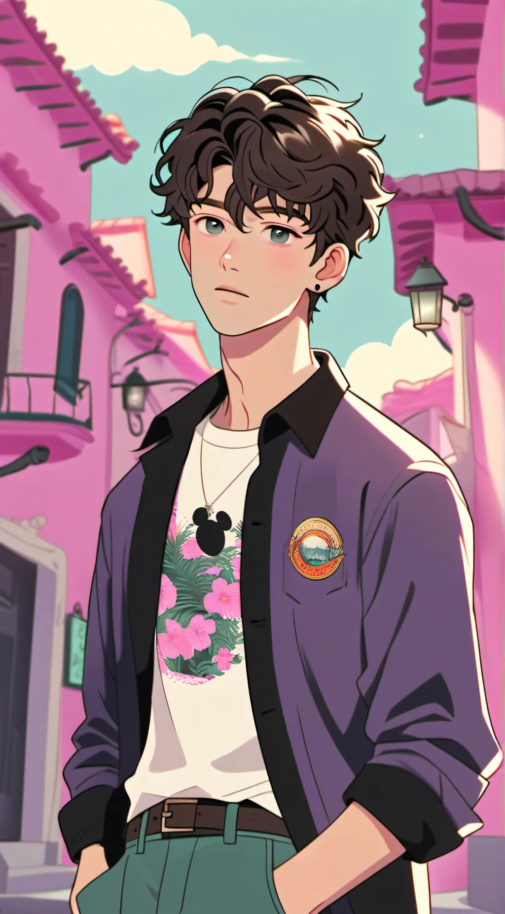 ai character: Emmit background