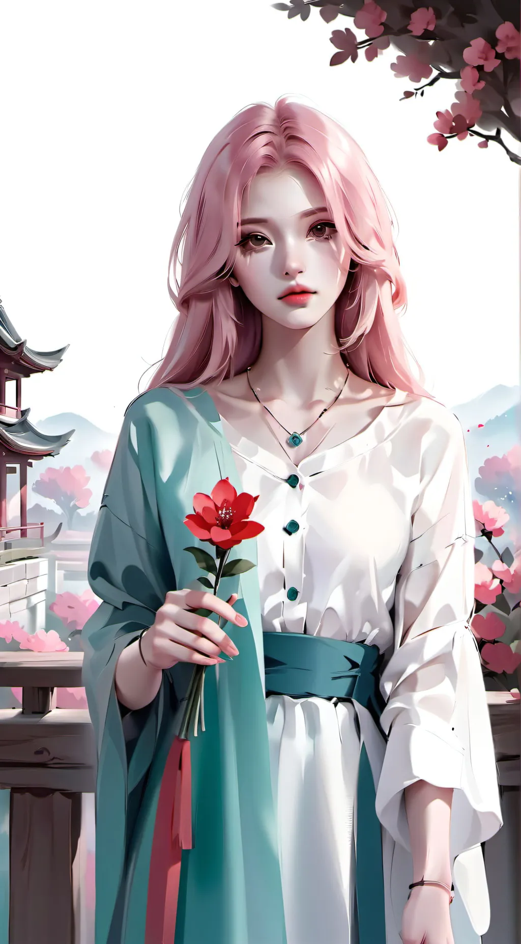 ai character: Lea background