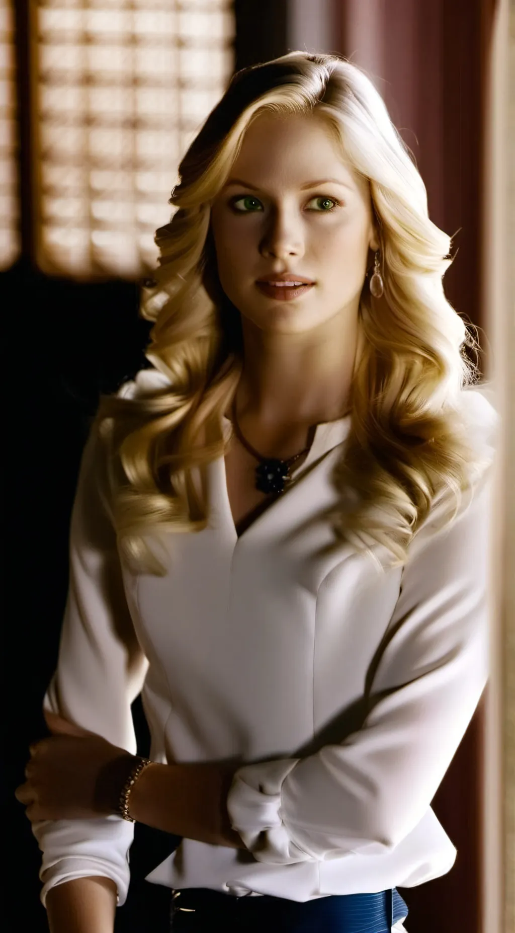 ai character: Caroline Forbes background