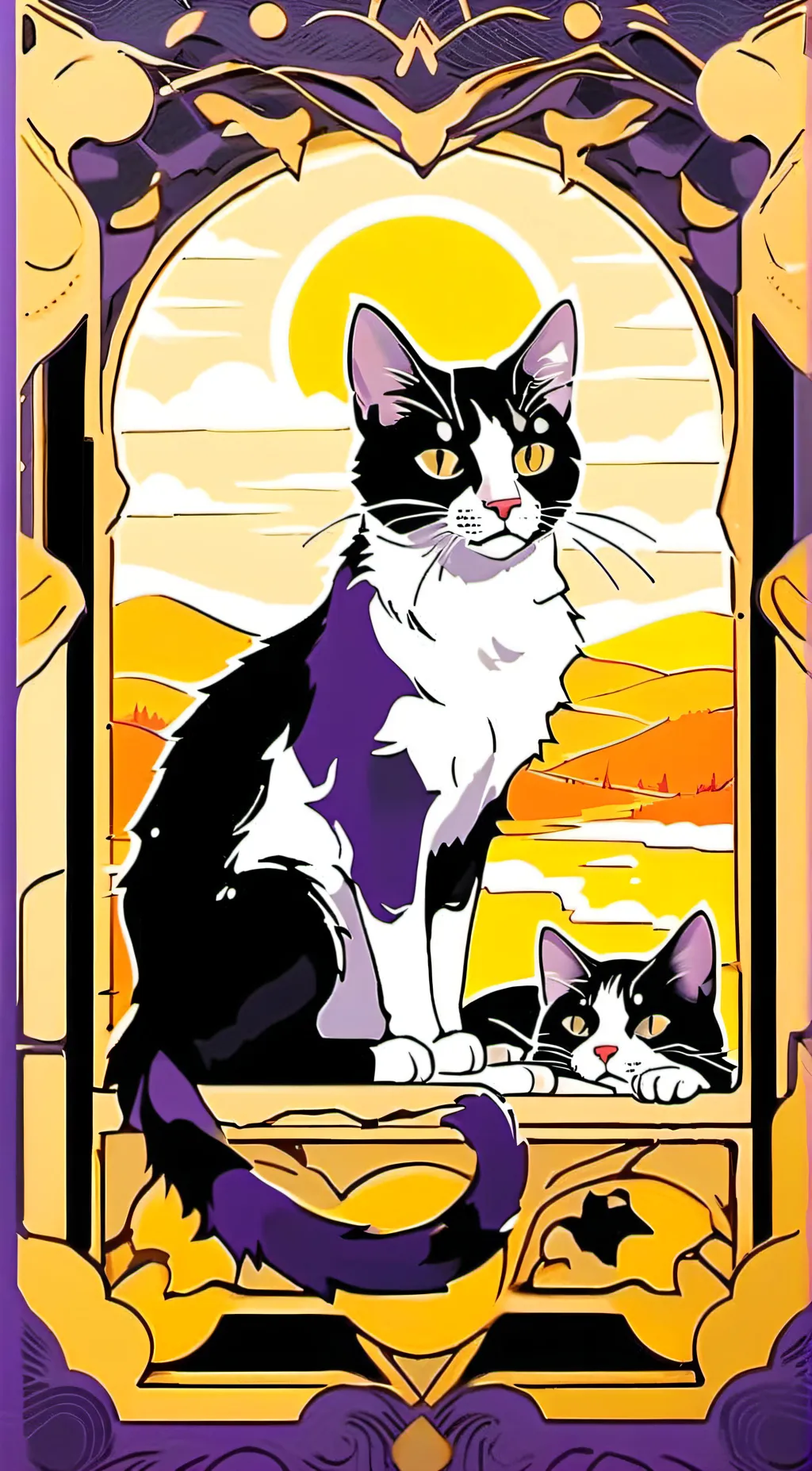 ai character: Catnap background