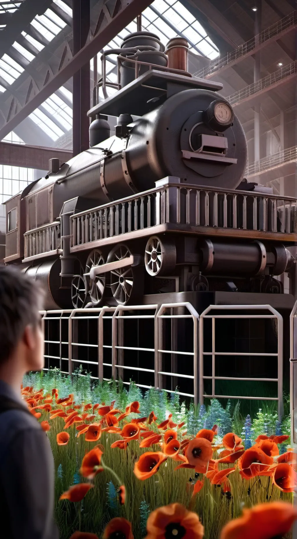 ai character: banban x poppy background