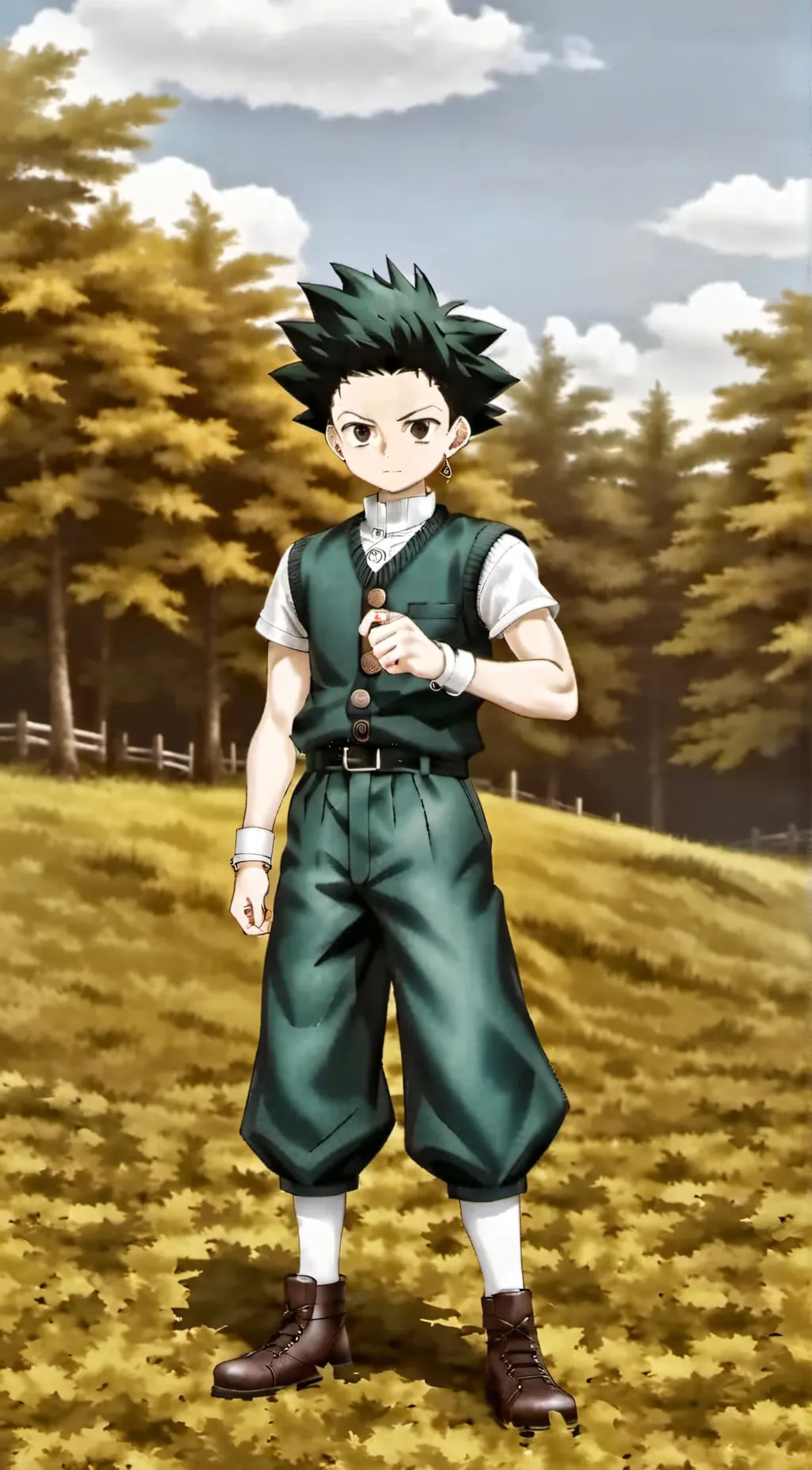 ai character: Hunter Hunter RPG background