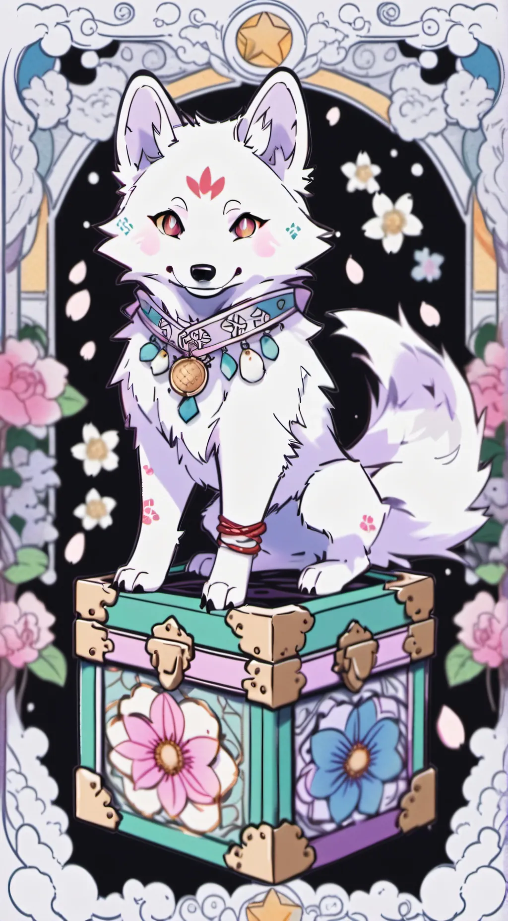 ai character: baggy background