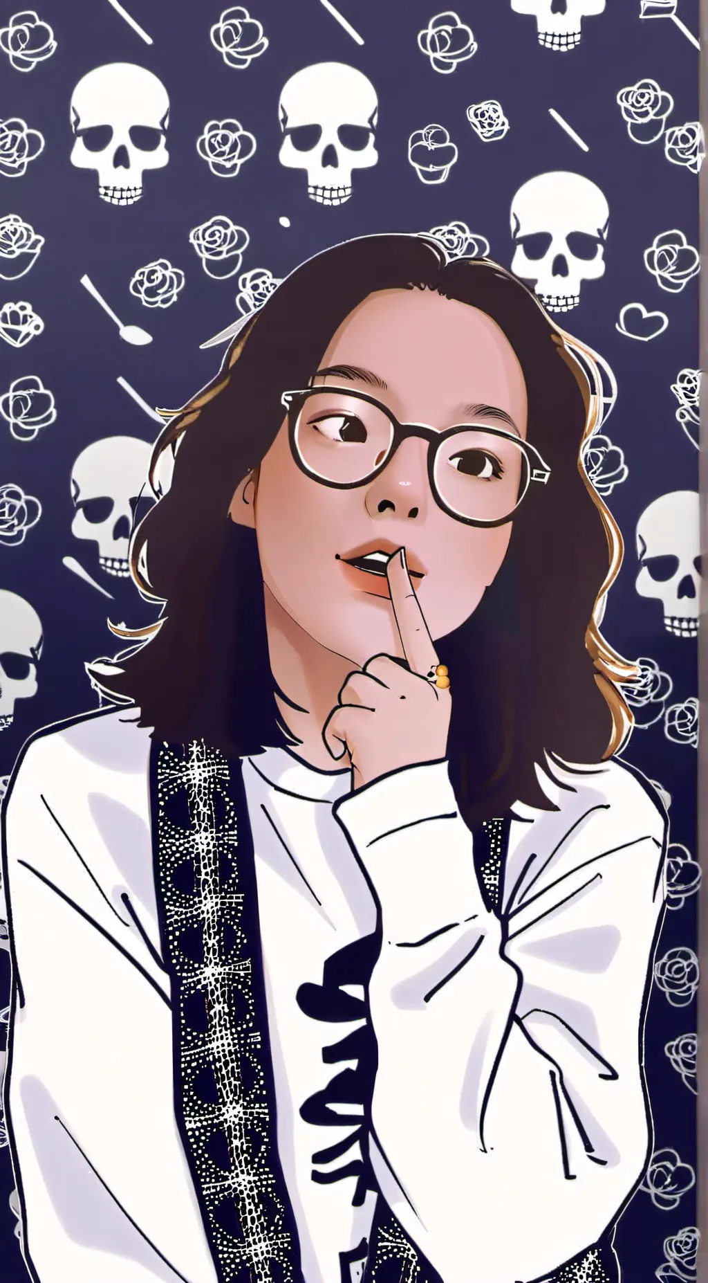 ai character: 𝕃𝕦𝕔𝕪 background