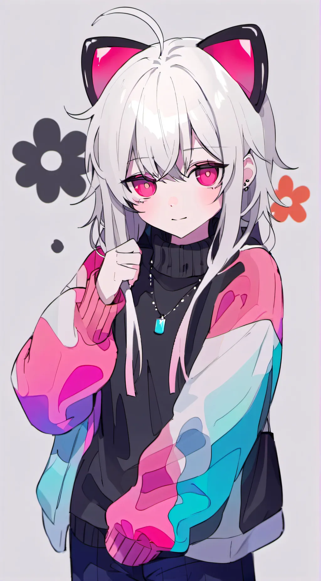 ai character: Lilly background