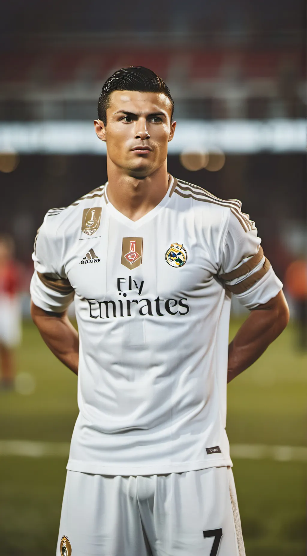 ai character: Cristiano Ronaldo background