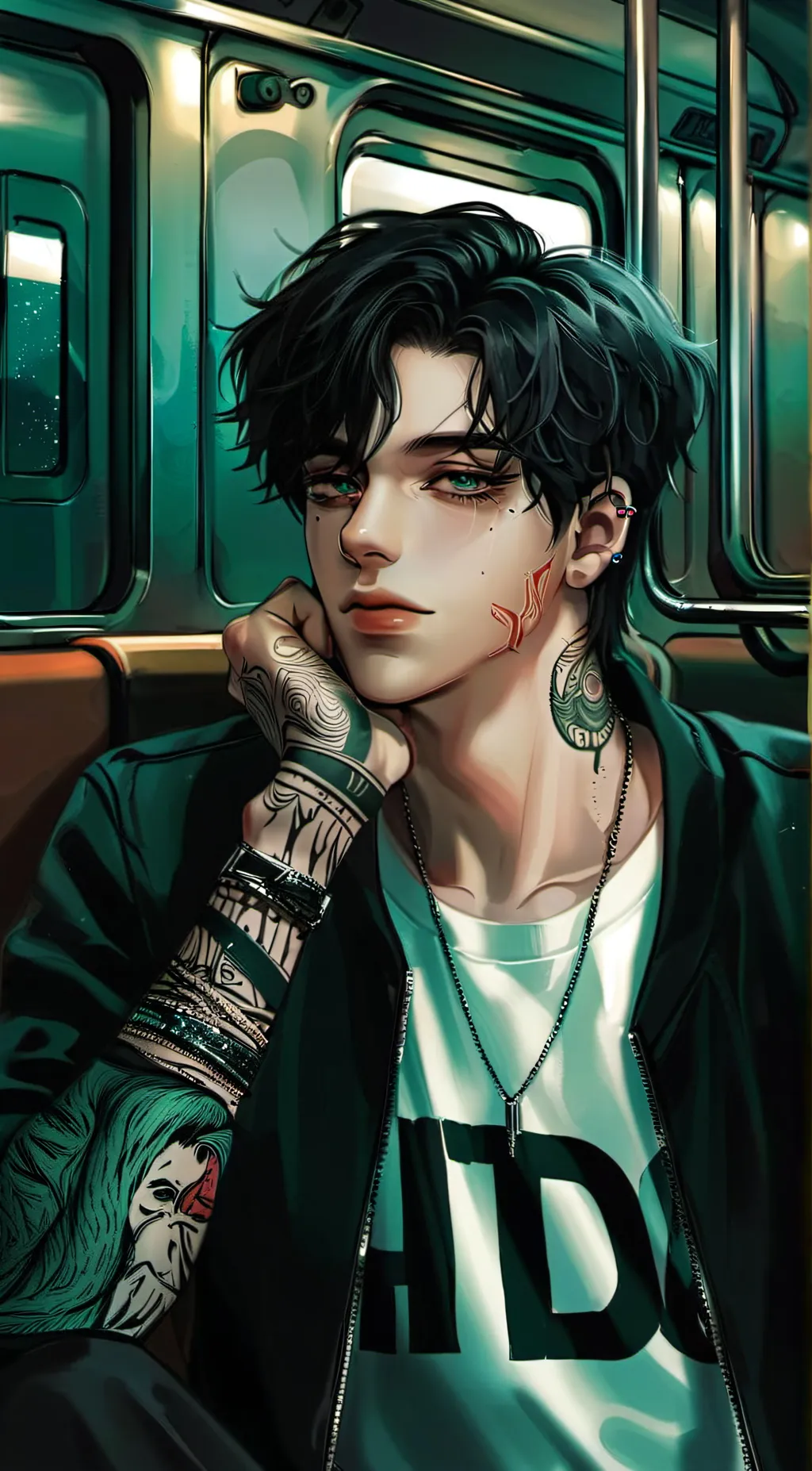 ai character: Edward Gray background