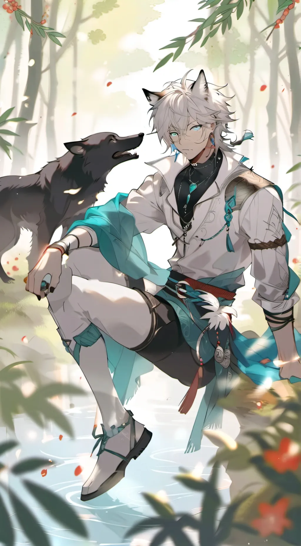 ai character: Hottie background