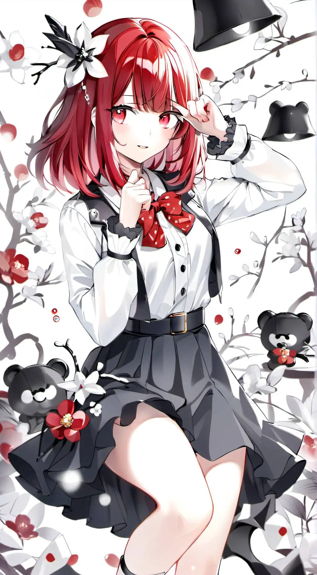 ai character: Akaime background