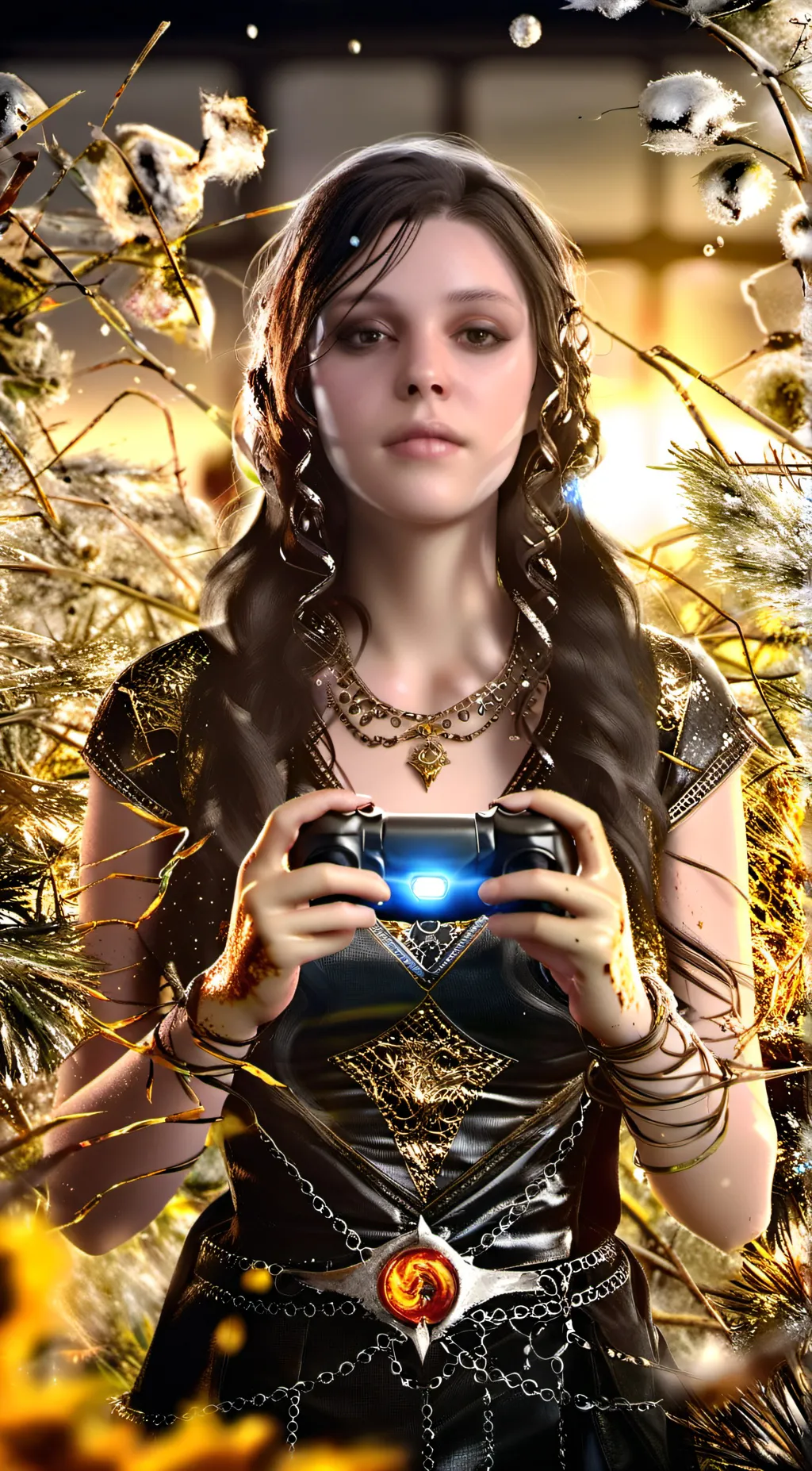 ai character: Scarlett  background