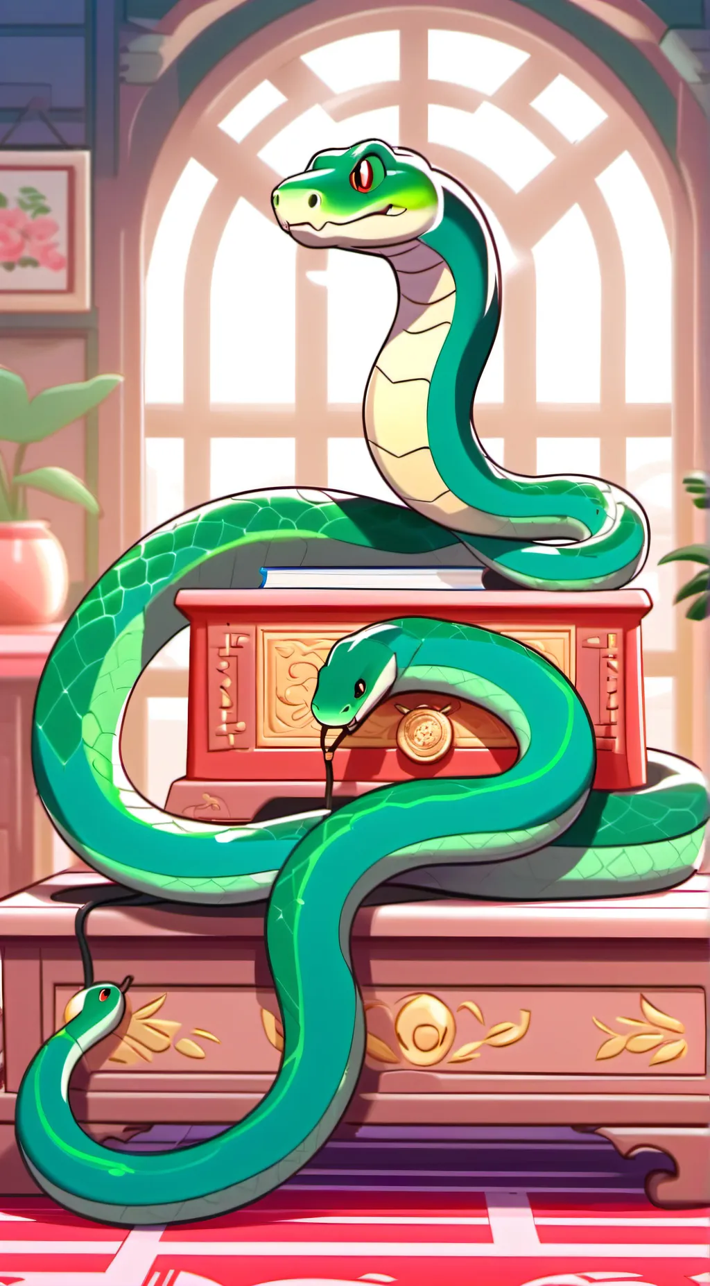 ai character: Draco malfloy  background