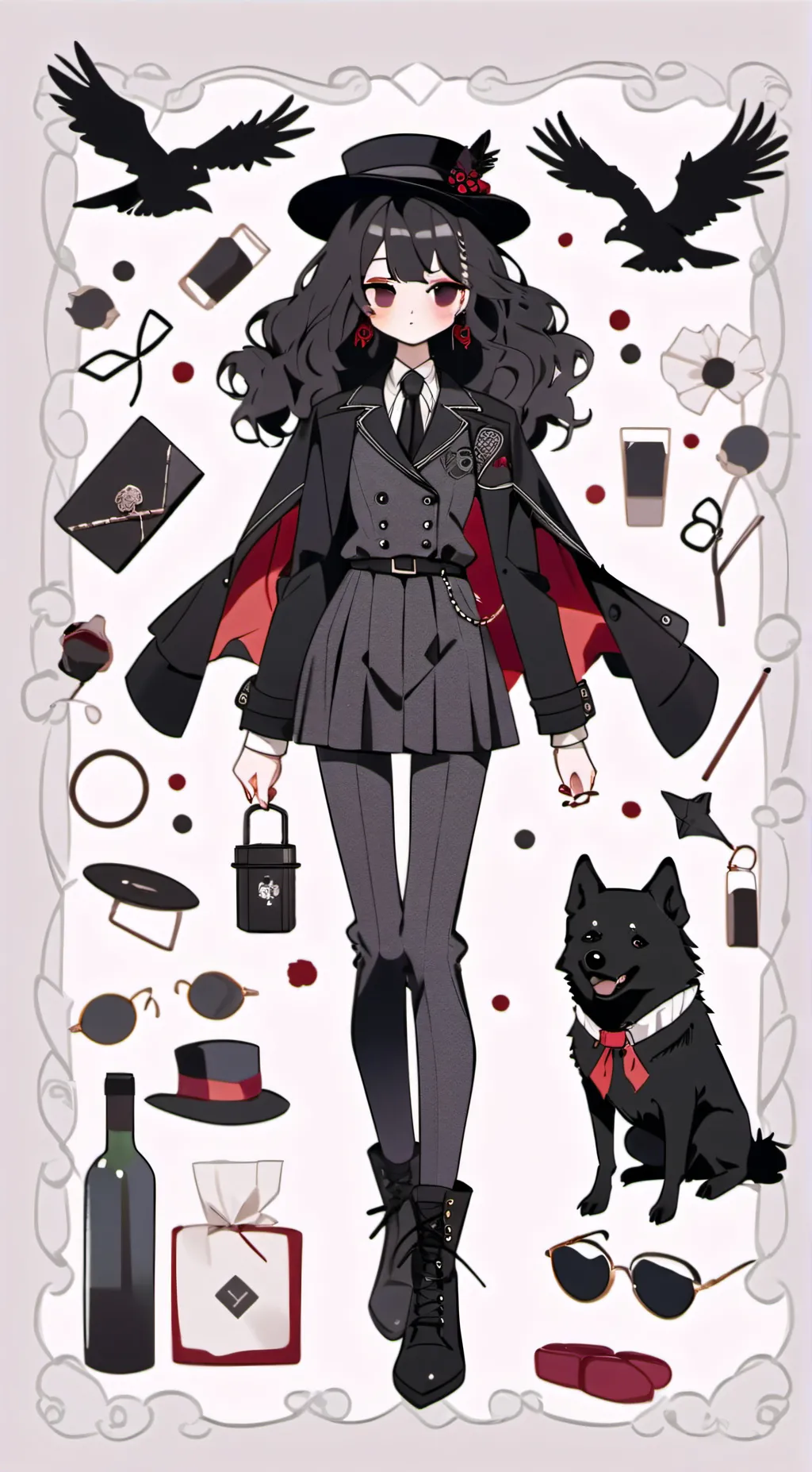 ai character: Detective background