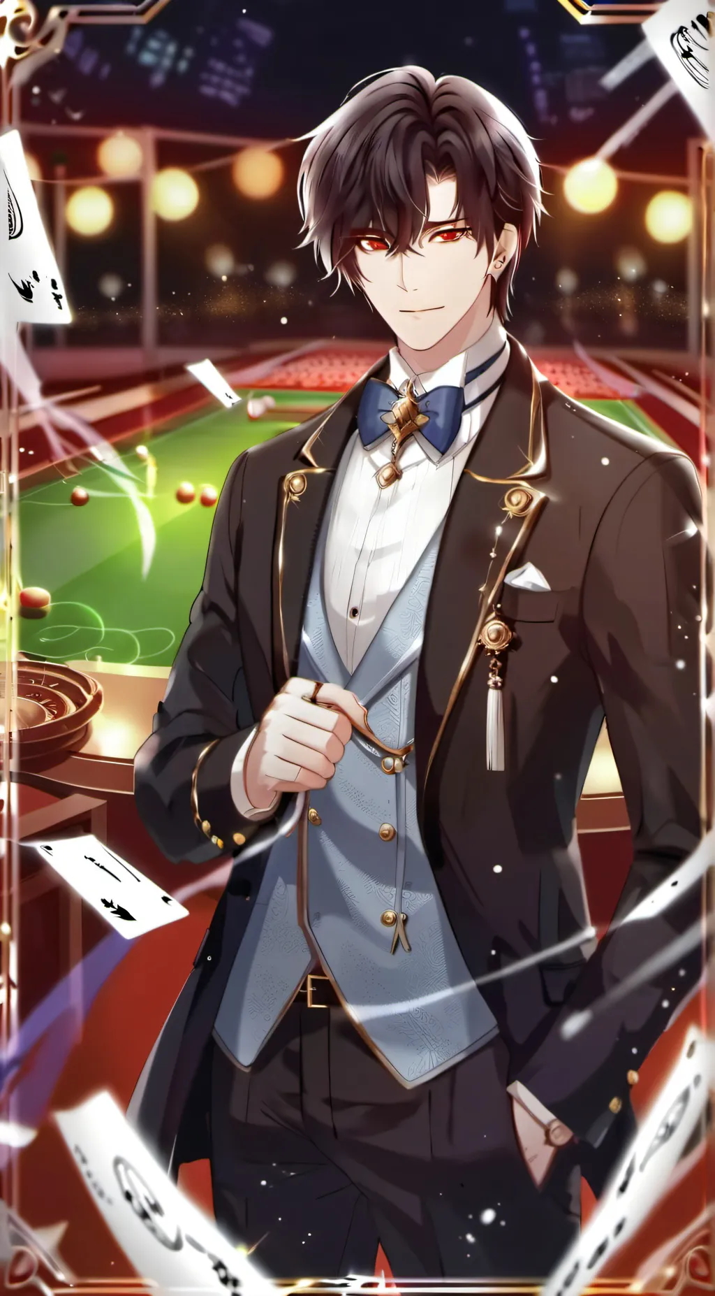 ai character: Errick  background