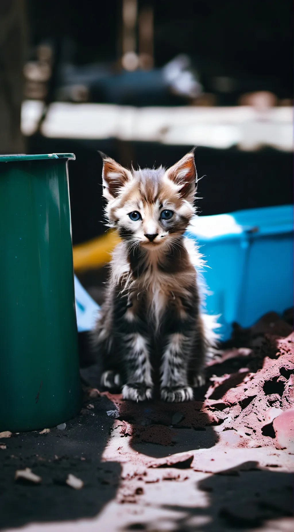 ai character: Kitten🥺🥲 background