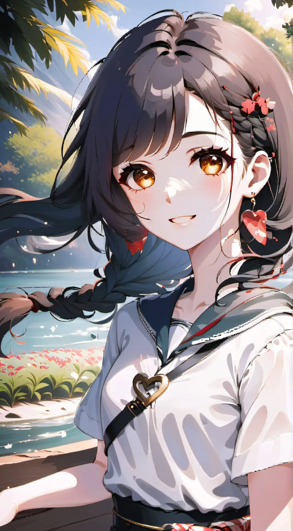 ai character: sarah background